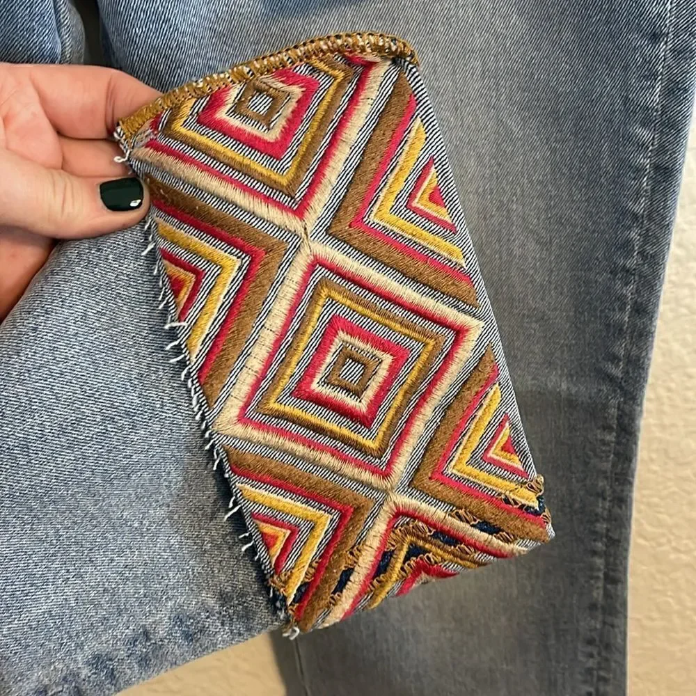 Driftwood jeans Colette Diamond Daze cuffed Jeans. NWT. 28 - Picture 9 of 10